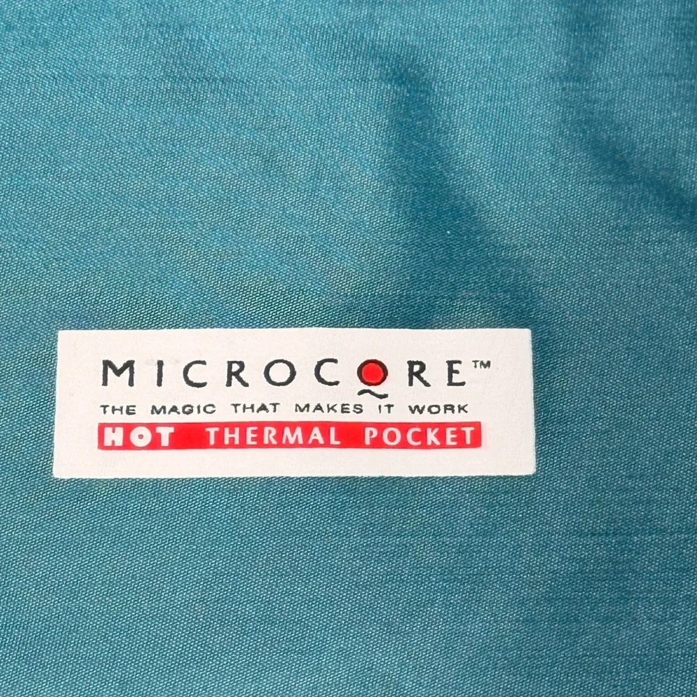 Pyrex Portable Teal Insulated Casserole Carrier Bag Microcore Hot Cold Thermal *